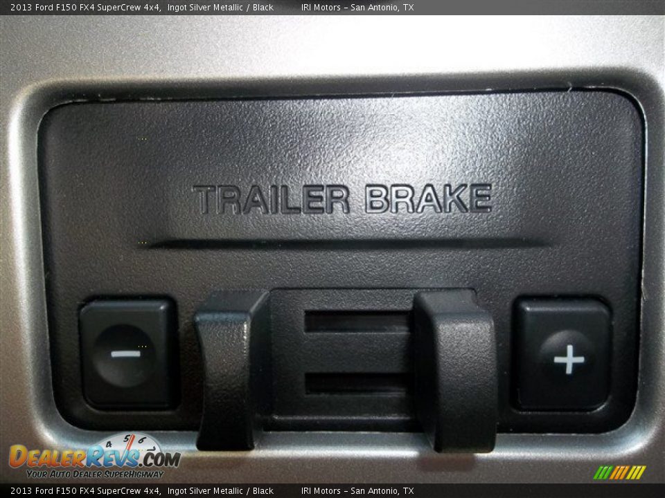2013 Ford F150 FX4 SuperCrew 4x4 Ingot Silver Metallic / Black Photo #31