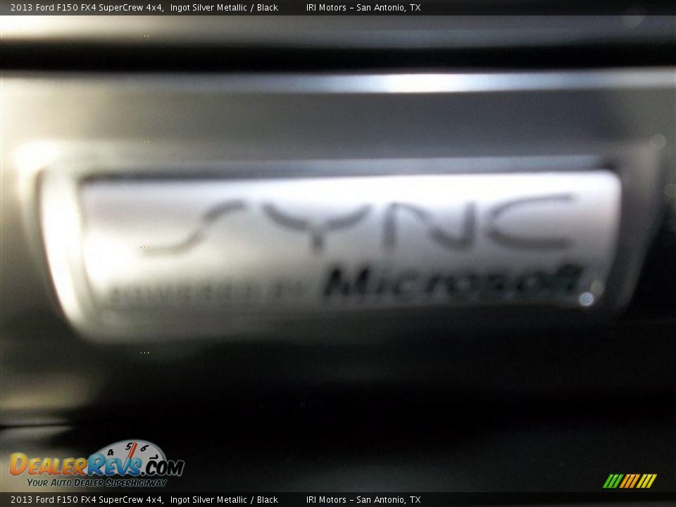 2013 Ford F150 FX4 SuperCrew 4x4 Ingot Silver Metallic / Black Photo #32
