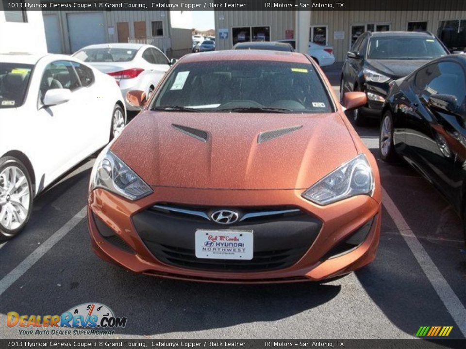 2013 Hyundai Genesis Coupe 3.8 Grand Touring Catalunya Copper / Black Leather Photo #1