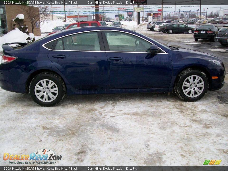 2009 Mazda MAZDA6 i Sport Kona Blue Mica / Black Photo #7