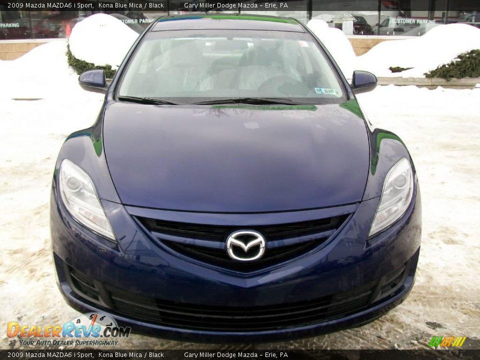 2009 Mazda MAZDA6 i Sport Kona Blue Mica / Black Photo #9