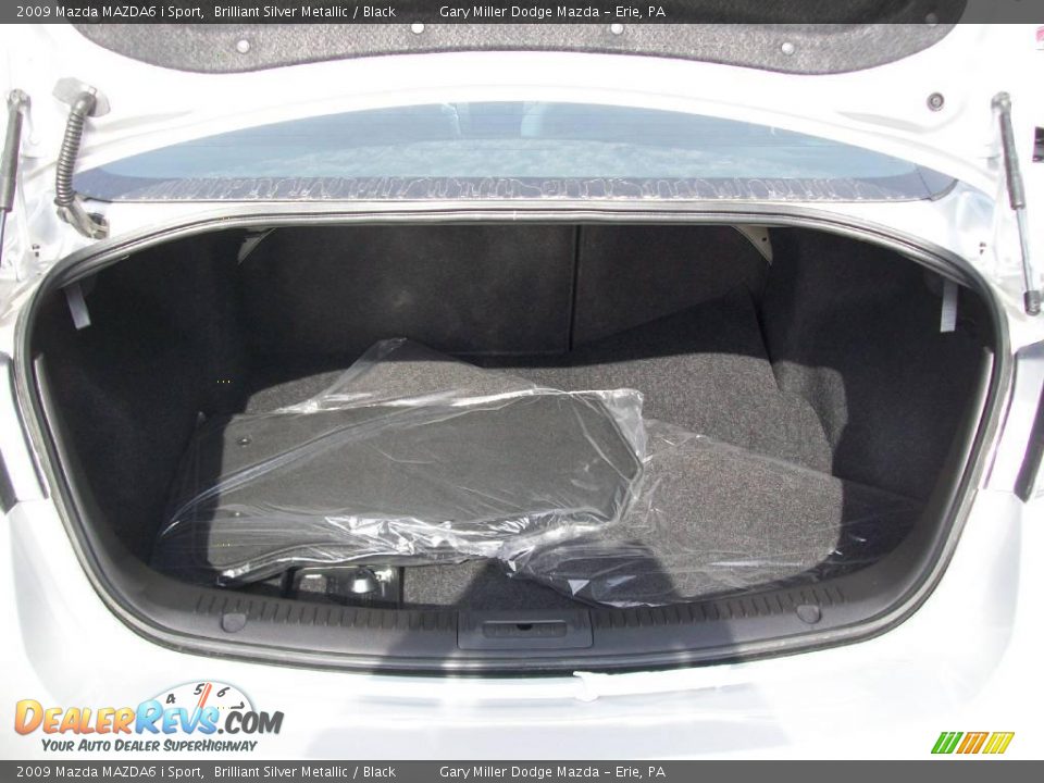 2009 Mazda MAZDA6 i Sport Brilliant Silver Metallic / Black Photo #5