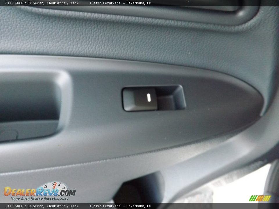 2013 Kia Rio EX Sedan Clear White / Black Photo #36