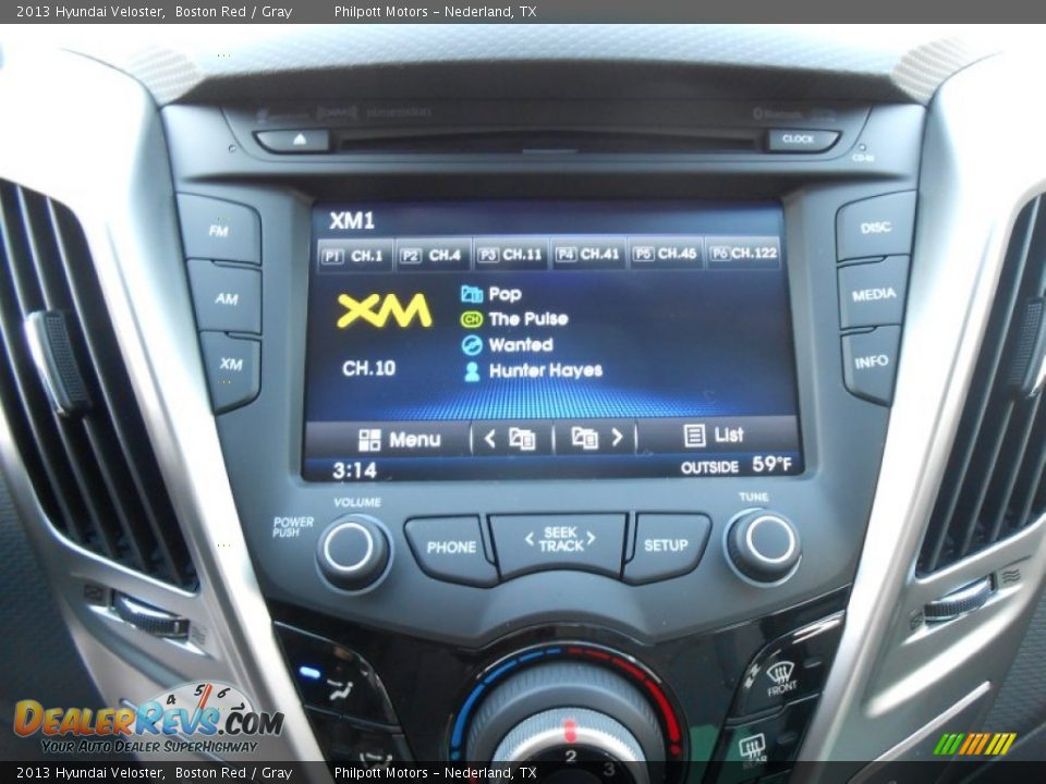 2013 Hyundai Veloster Boston Red / Gray Photo #27