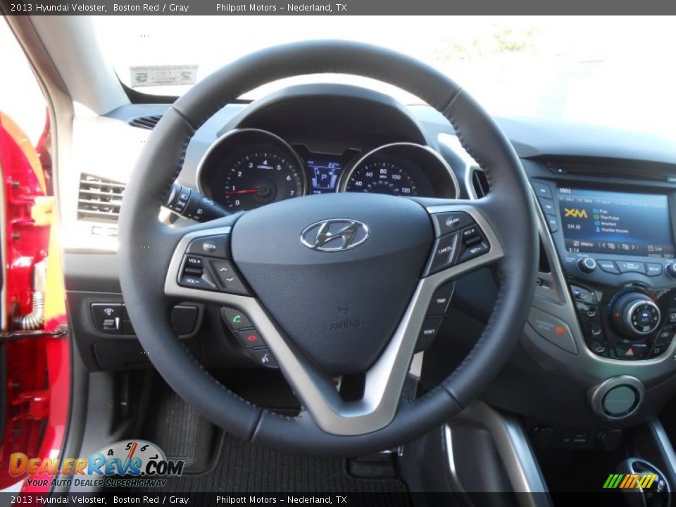 2013 Hyundai Veloster  Steering Wheel Photo #30