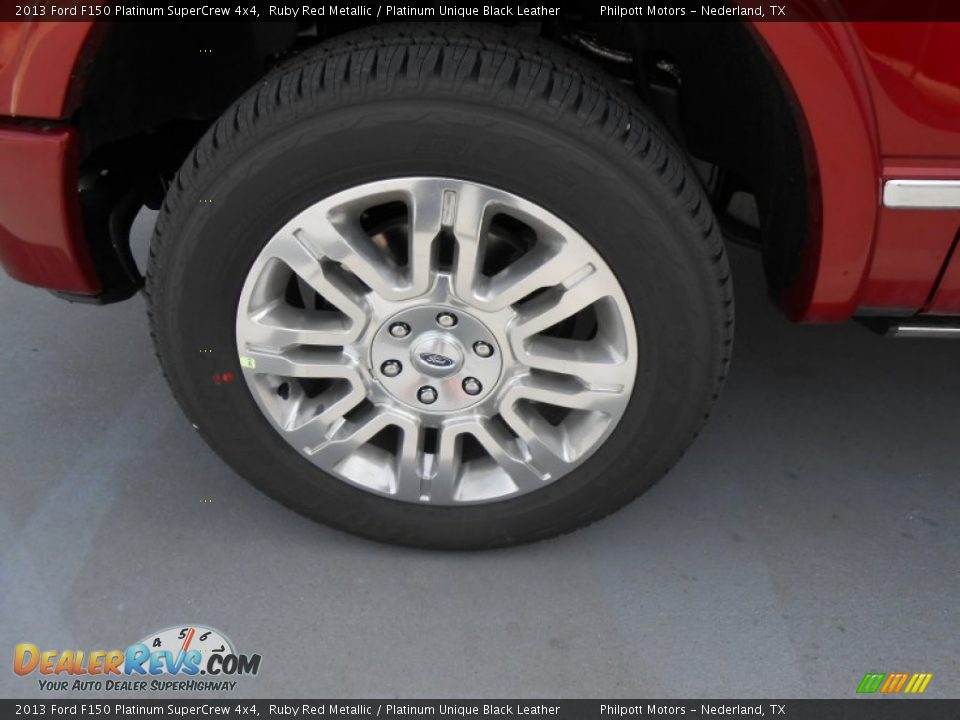 2013 Ford F150 Platinum SuperCrew 4x4 Wheel Photo #14