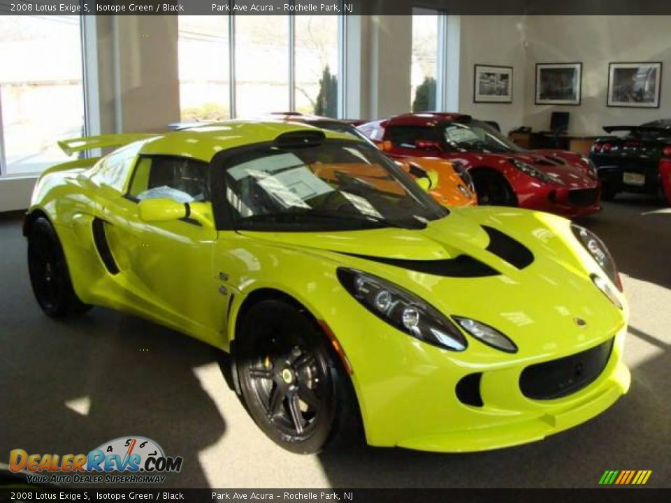 2008 Lotus Exige S Isotope Green / Black Photo #1