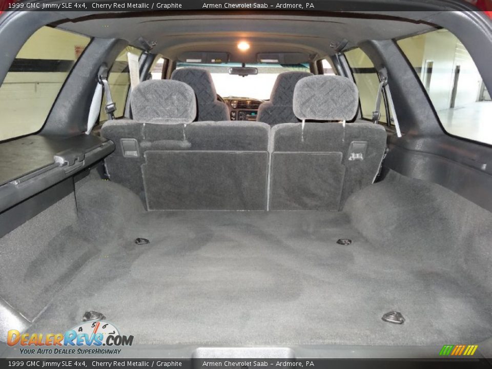 1999 GMC Jimmy SLE 4x4 Cherry Red Metallic / Graphite Photo #20