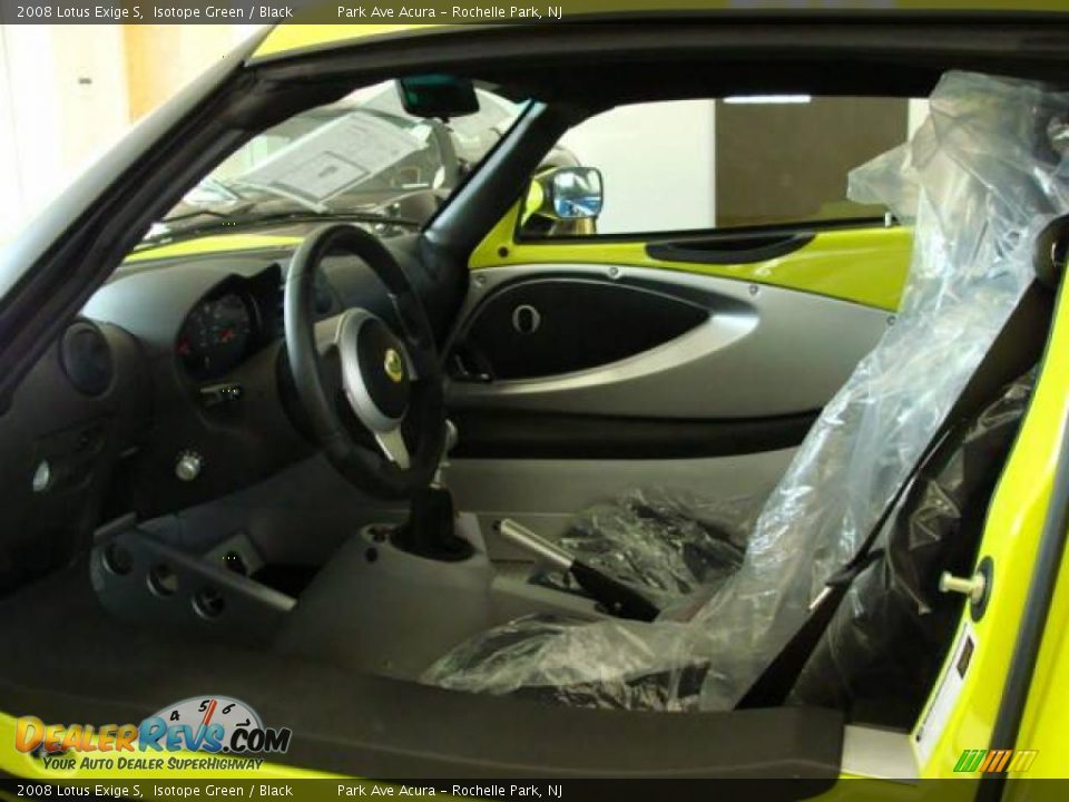 2008 Lotus Exige S Isotope Green / Black Photo #8