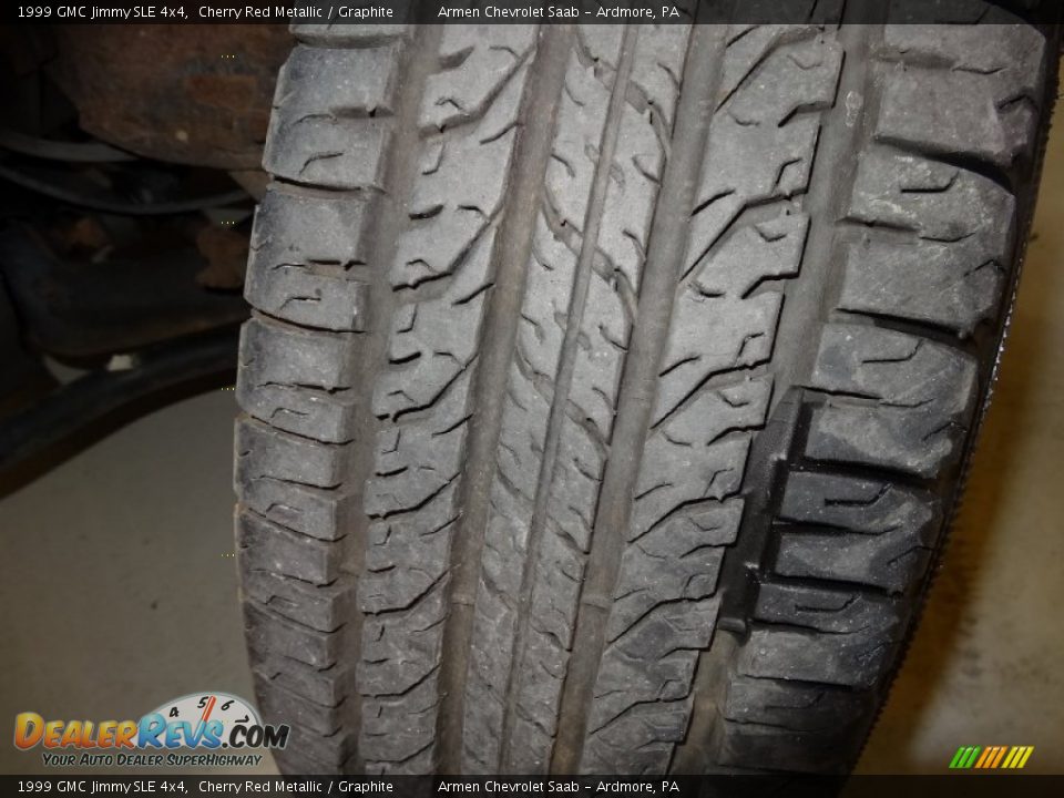 1999 GMC Jimmy SLE 4x4 Cherry Red Metallic / Graphite Photo #27