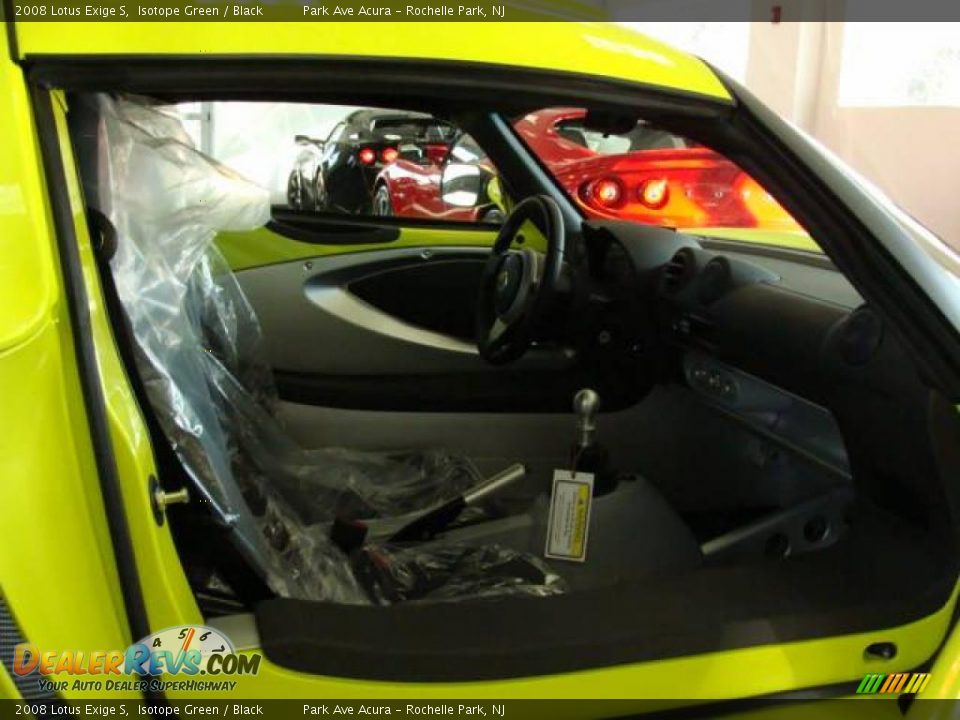 2008 Lotus Exige S Isotope Green / Black Photo #9