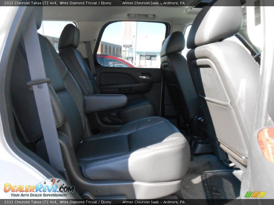 2013 Chevrolet Tahoe LTZ 4x4 White Diamond Tricoat / Ebony Photo #8