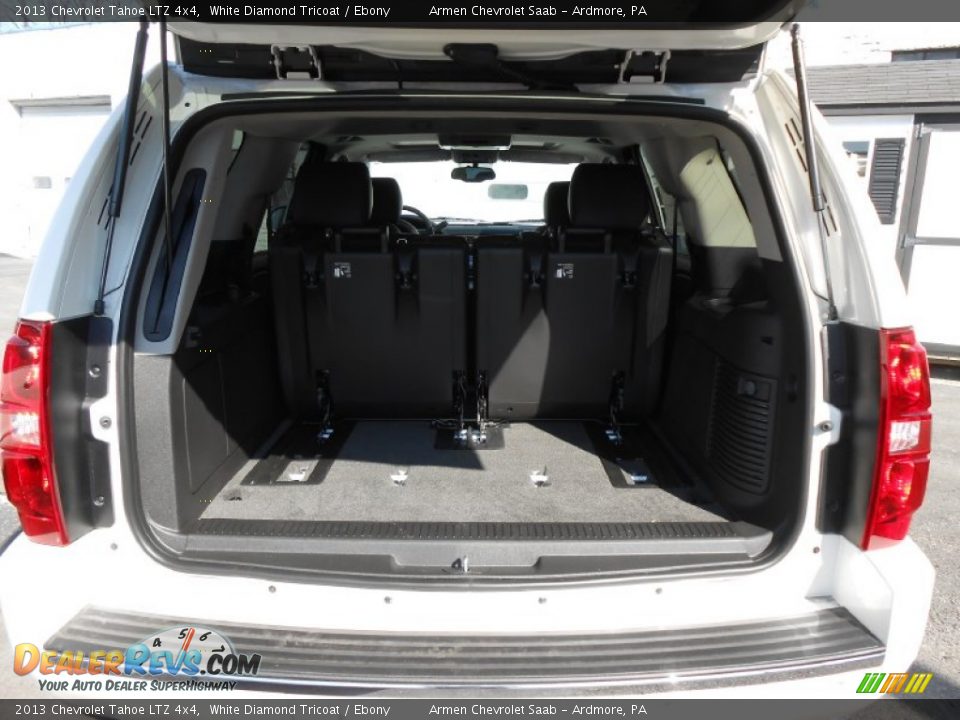 2013 Chevrolet Tahoe LTZ 4x4 White Diamond Tricoat / Ebony Photo #9