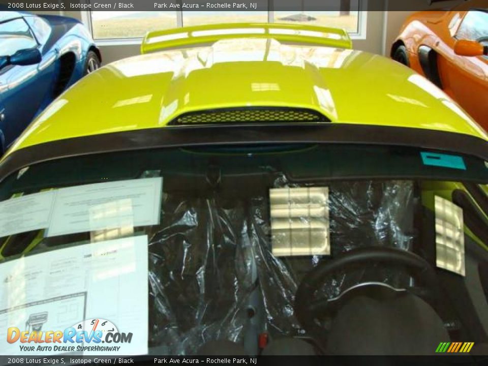 2008 Lotus Exige S Isotope Green / Black Photo #16