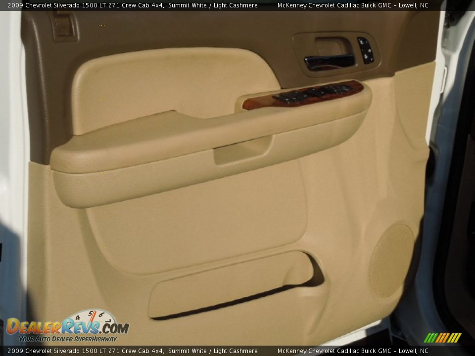 2009 Chevrolet Silverado 1500 LT Z71 Crew Cab 4x4 Summit White / Light Cashmere Photo #9