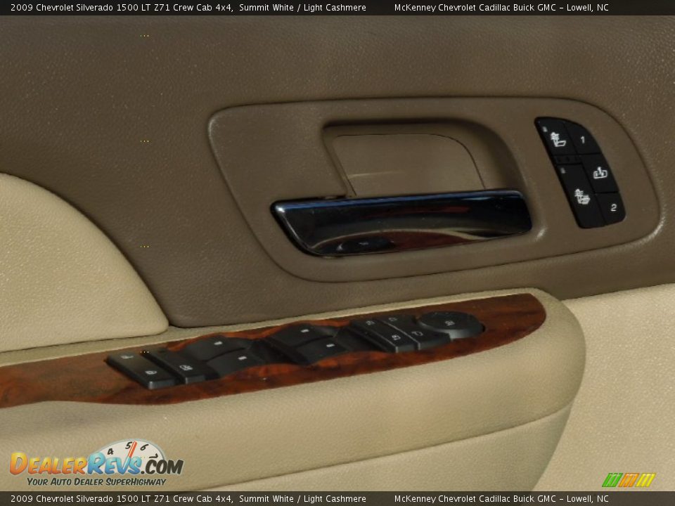2009 Chevrolet Silverado 1500 LT Z71 Crew Cab 4x4 Summit White / Light Cashmere Photo #10