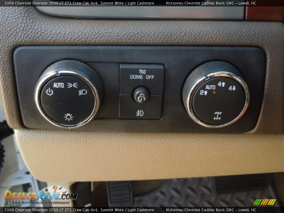 2009 Chevrolet Silverado 1500 LT Z71 Crew Cab 4x4 Summit White / Light Cashmere Photo #11