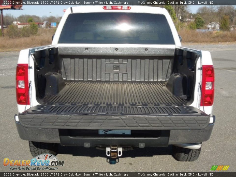 2009 Chevrolet Silverado 1500 LT Z71 Crew Cab 4x4 Summit White / Light Cashmere Photo #17