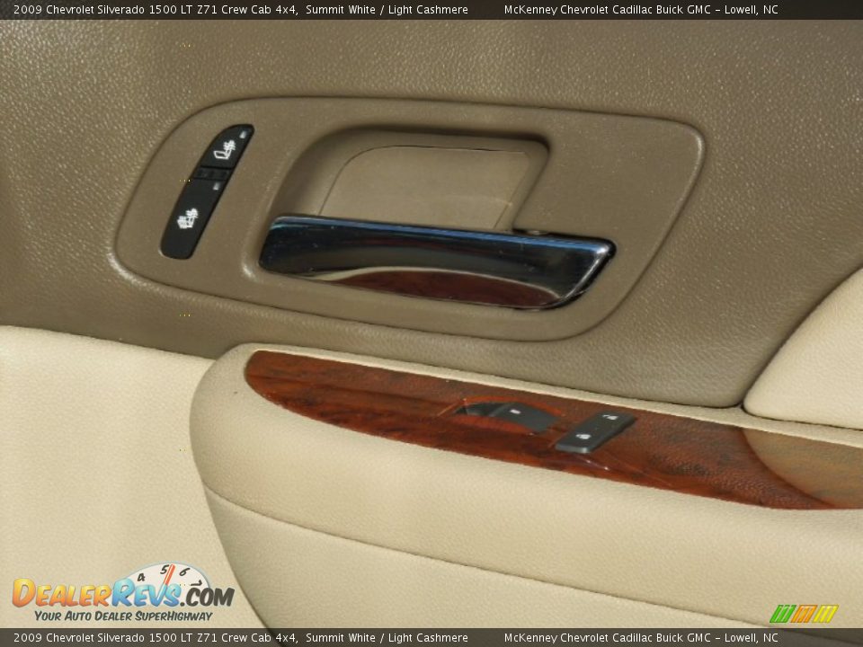 2009 Chevrolet Silverado 1500 LT Z71 Crew Cab 4x4 Summit White / Light Cashmere Photo #20