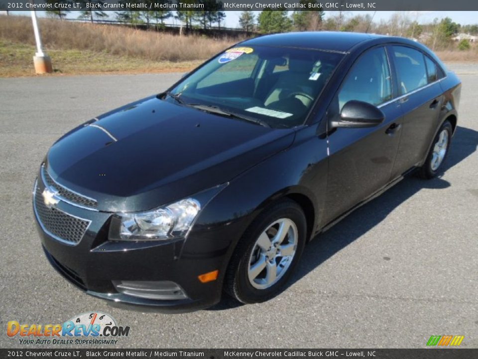 2012 Chevrolet Cruze LT Black Granite Metallic / Medium Titanium Photo #1