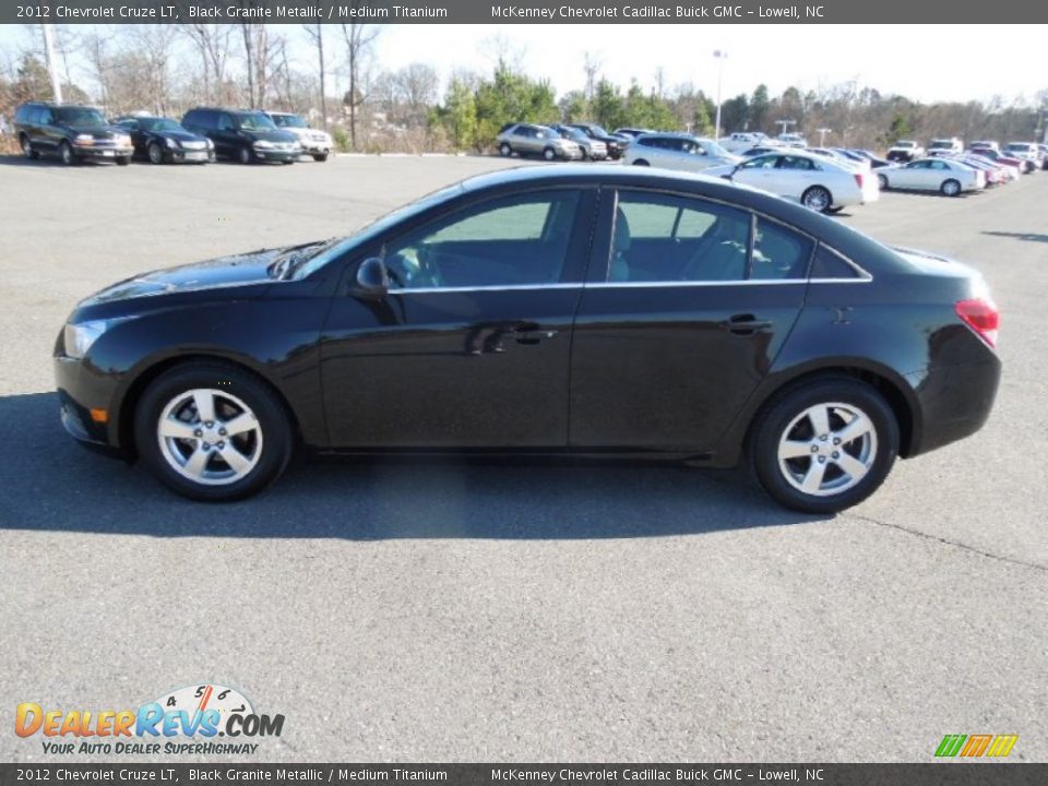 2012 Chevrolet Cruze LT Black Granite Metallic / Medium Titanium Photo #3