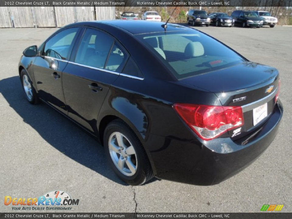 2012 Chevrolet Cruze LT Black Granite Metallic / Medium Titanium Photo #4