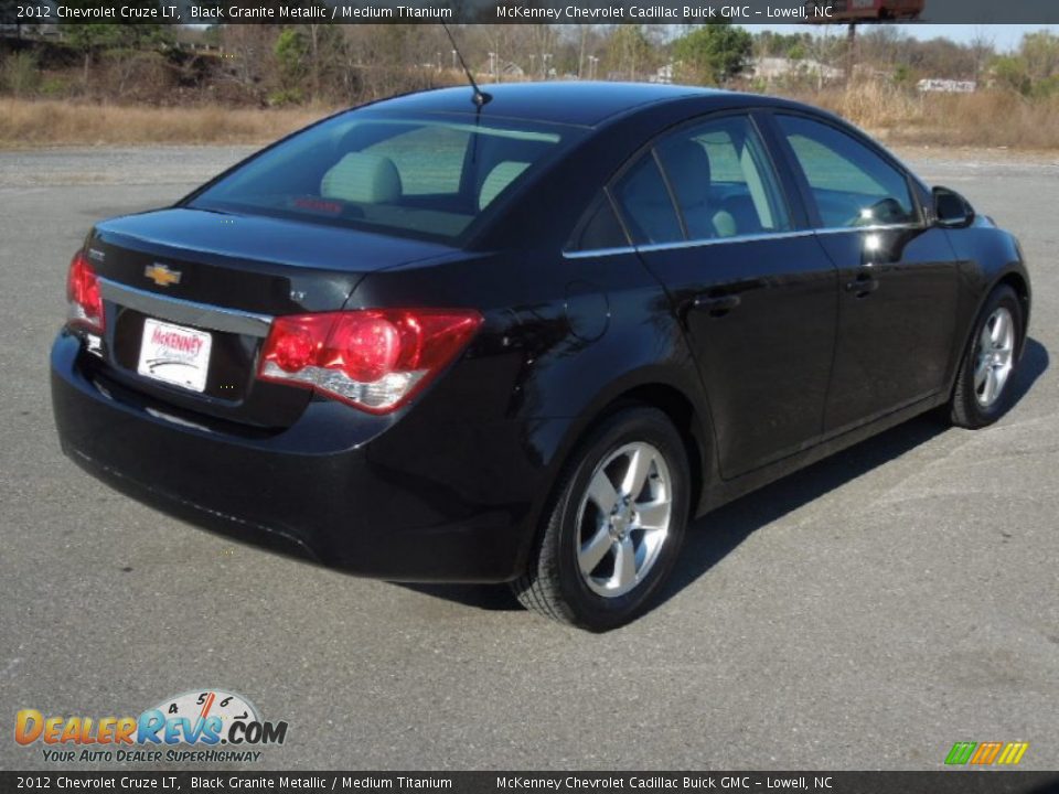 2012 Chevrolet Cruze LT Black Granite Metallic / Medium Titanium Photo #5