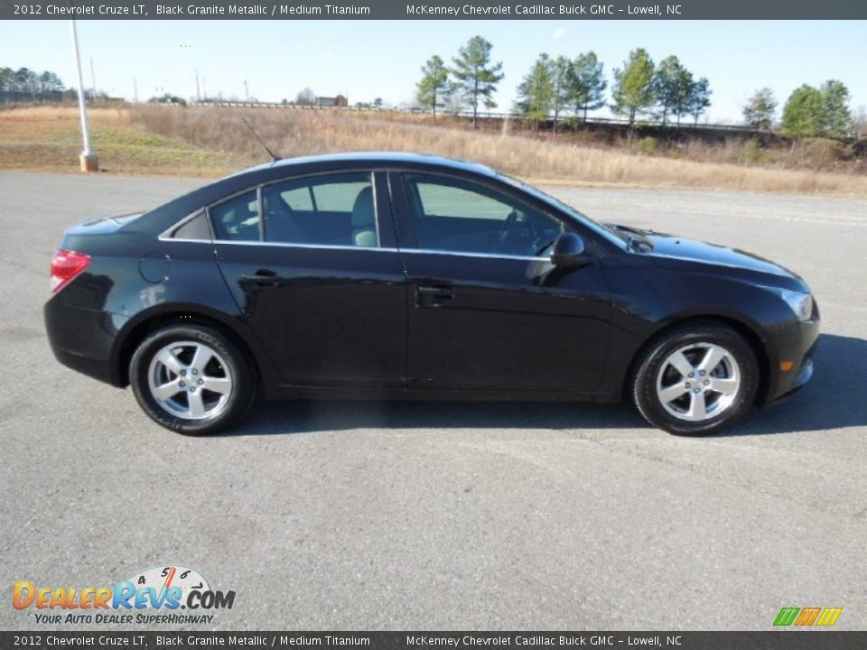 2012 Chevrolet Cruze LT Black Granite Metallic / Medium Titanium Photo #6