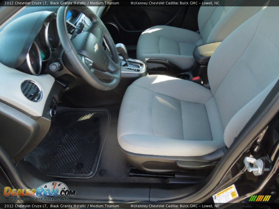 2012 Chevrolet Cruze LT Black Granite Metallic / Medium Titanium Photo #8