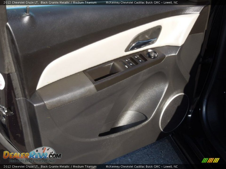 2012 Chevrolet Cruze LT Black Granite Metallic / Medium Titanium Photo #10