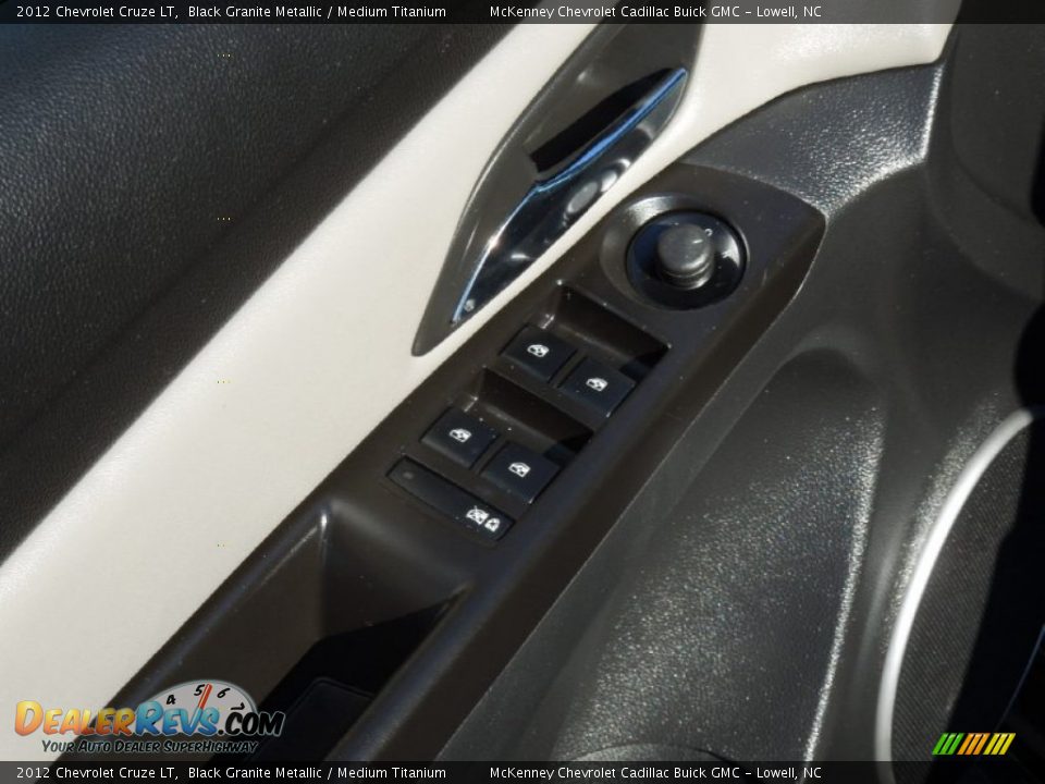 2012 Chevrolet Cruze LT Black Granite Metallic / Medium Titanium Photo #11