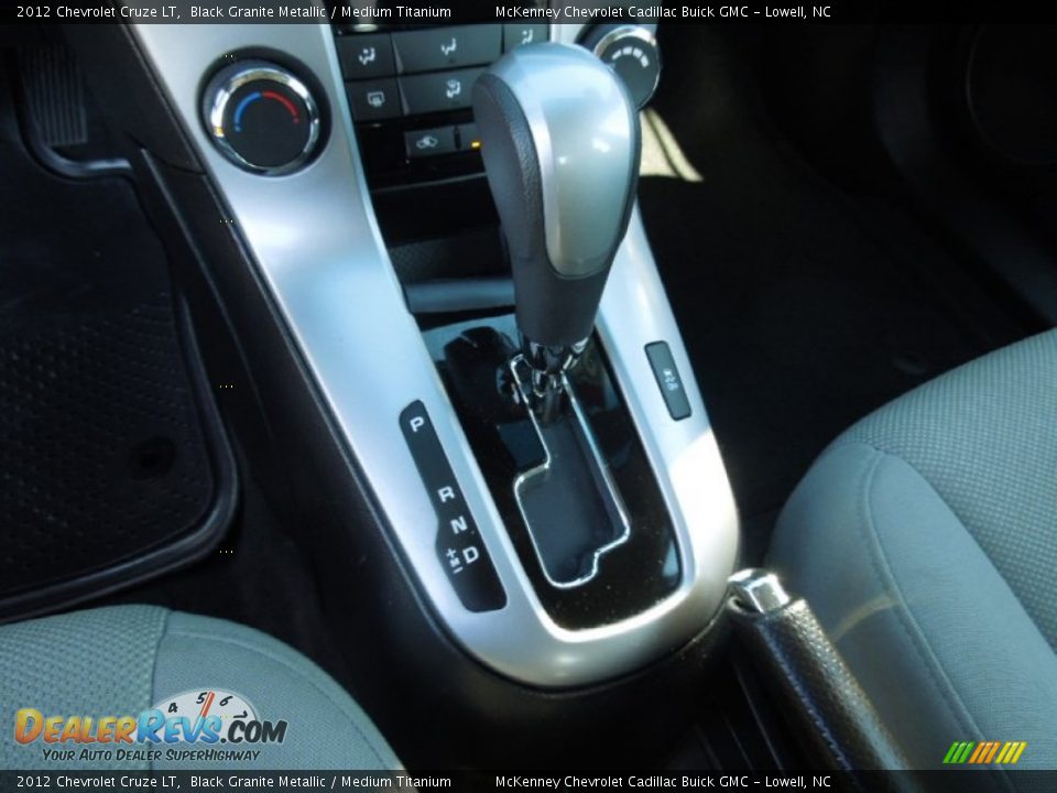 2012 Chevrolet Cruze LT Black Granite Metallic / Medium Titanium Photo #12