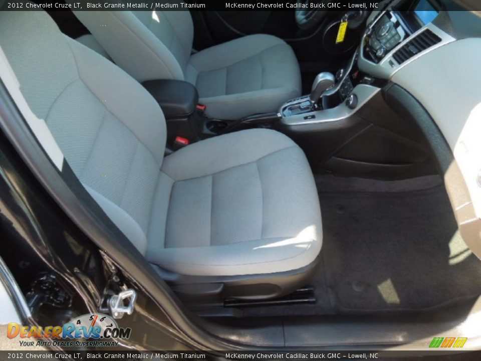 2012 Chevrolet Cruze LT Black Granite Metallic / Medium Titanium Photo #19