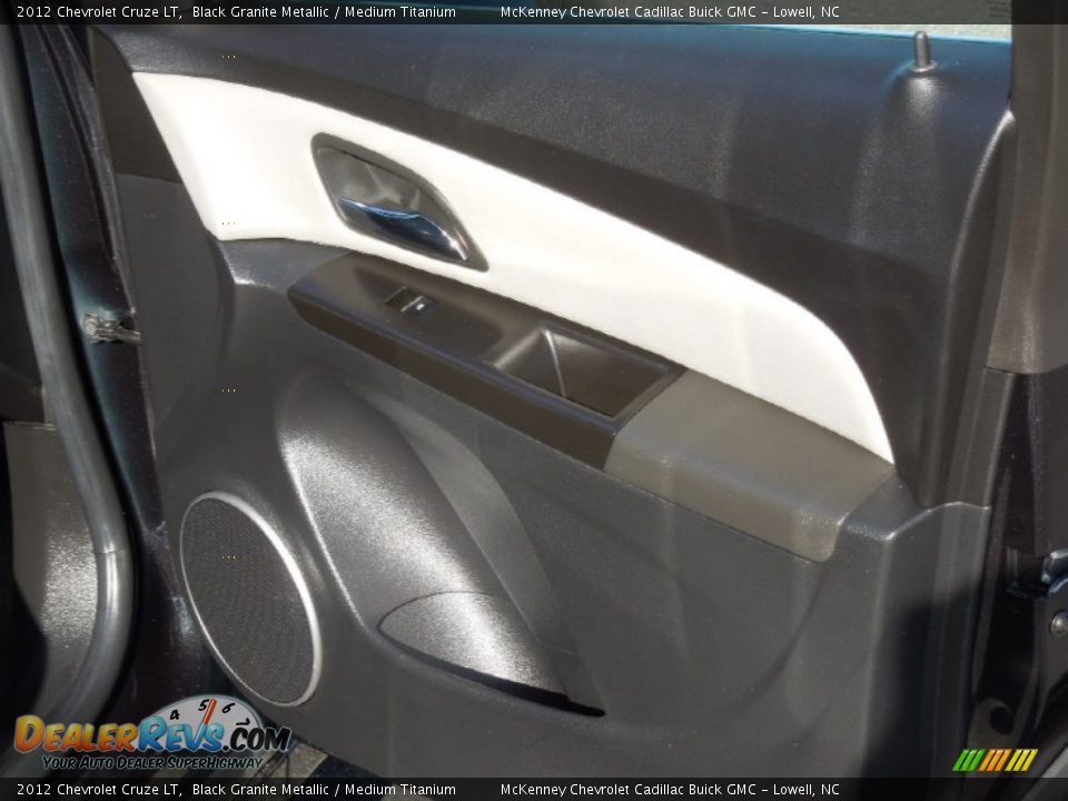 2012 Chevrolet Cruze LT Black Granite Metallic / Medium Titanium Photo #20