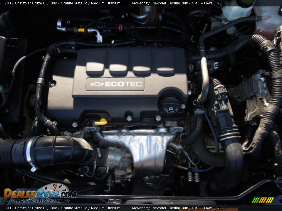 2012 Chevrolet Cruze LT Black Granite Metallic / Medium Titanium Photo #22