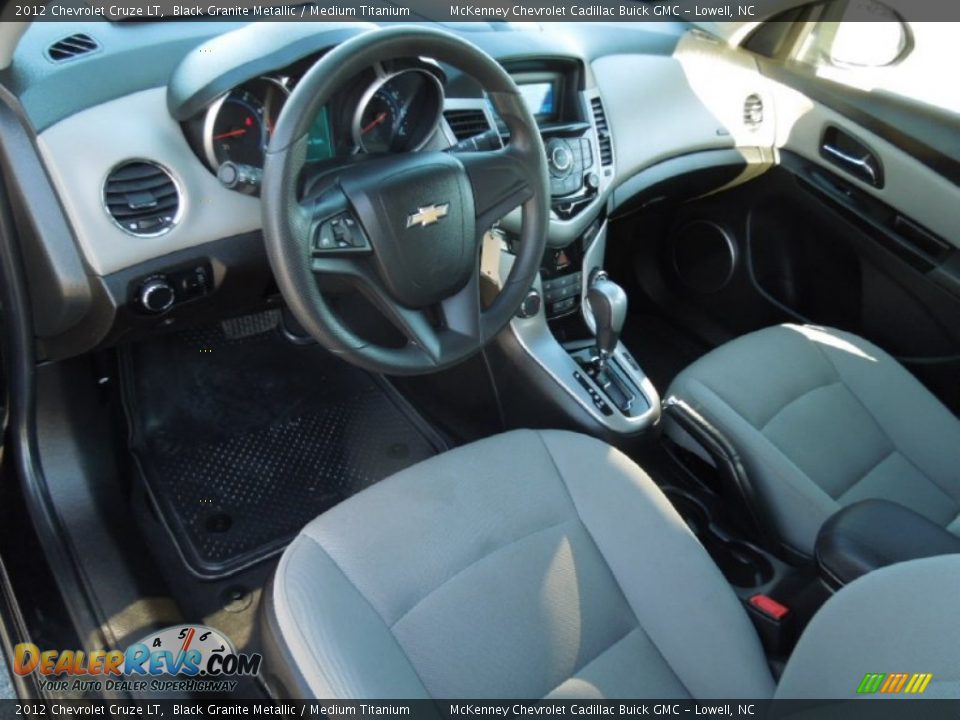 2012 Chevrolet Cruze LT Black Granite Metallic / Medium Titanium Photo #23