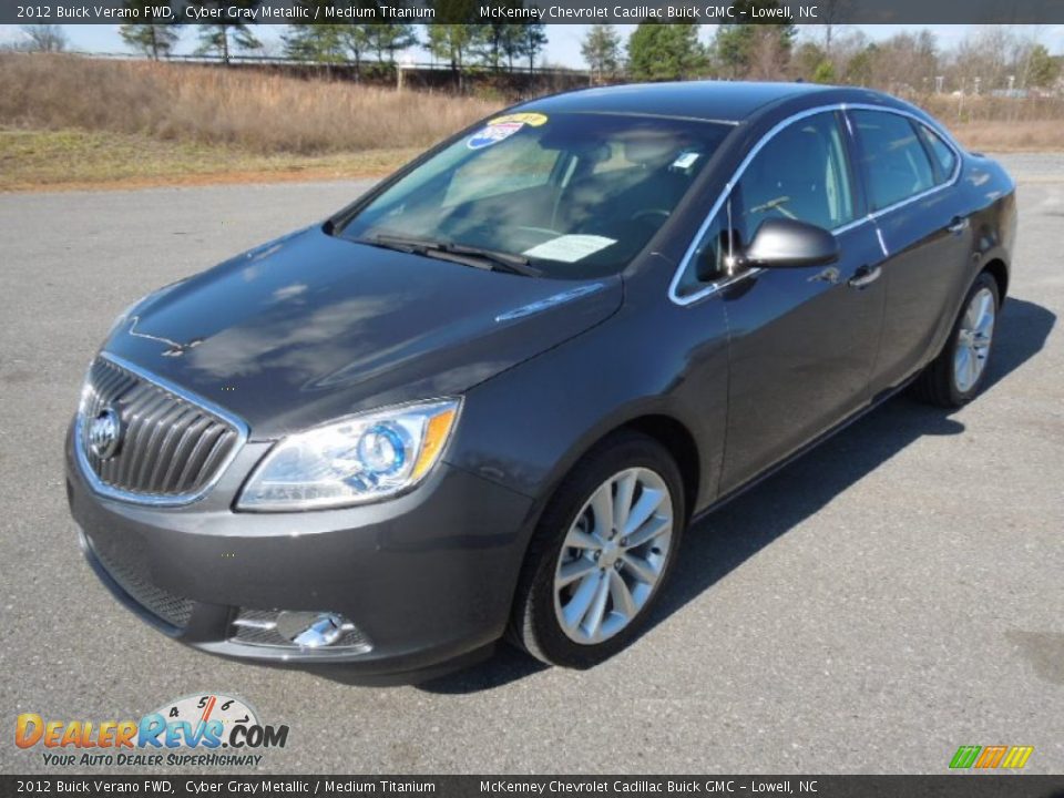 2012 Buick Verano FWD Cyber Gray Metallic / Medium Titanium Photo #1