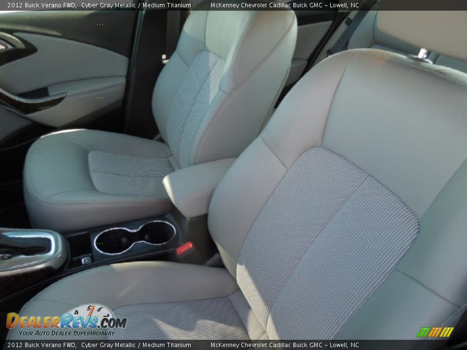 2012 Buick Verano FWD Cyber Gray Metallic / Medium Titanium Photo #9