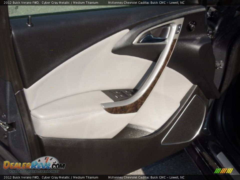 2012 Buick Verano FWD Cyber Gray Metallic / Medium Titanium Photo #10