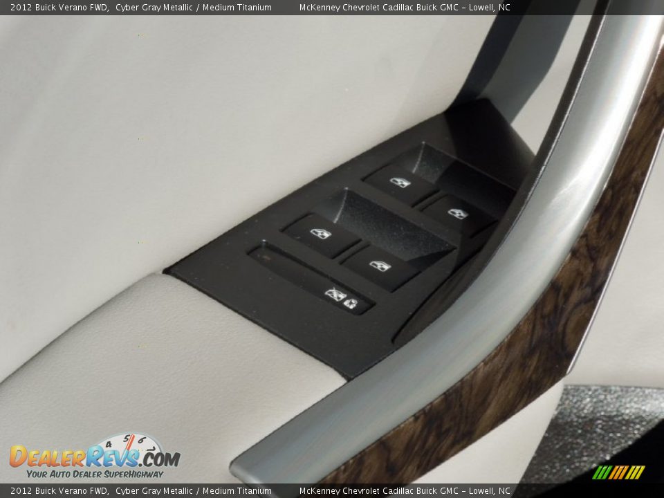 2012 Buick Verano FWD Cyber Gray Metallic / Medium Titanium Photo #11