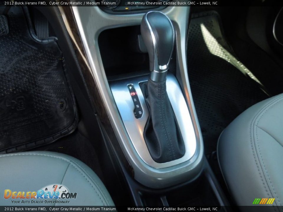 2012 Buick Verano FWD Cyber Gray Metallic / Medium Titanium Photo #12