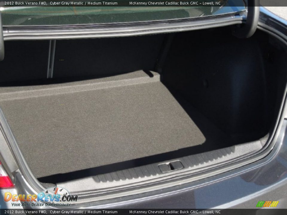 2012 Buick Verano FWD Cyber Gray Metallic / Medium Titanium Photo #19