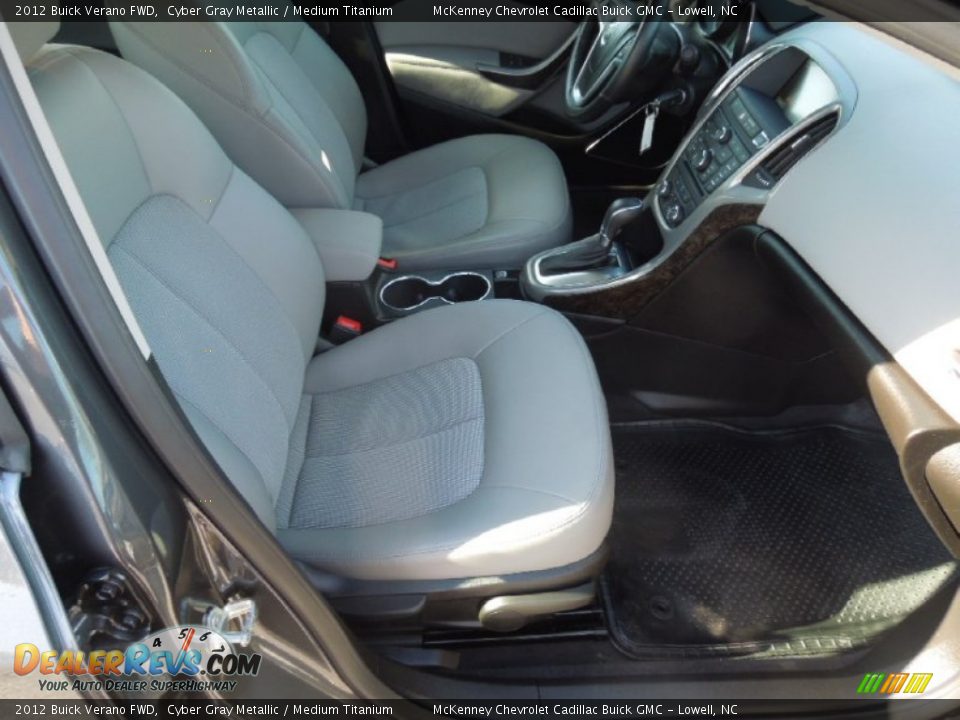 2012 Buick Verano FWD Cyber Gray Metallic / Medium Titanium Photo #20