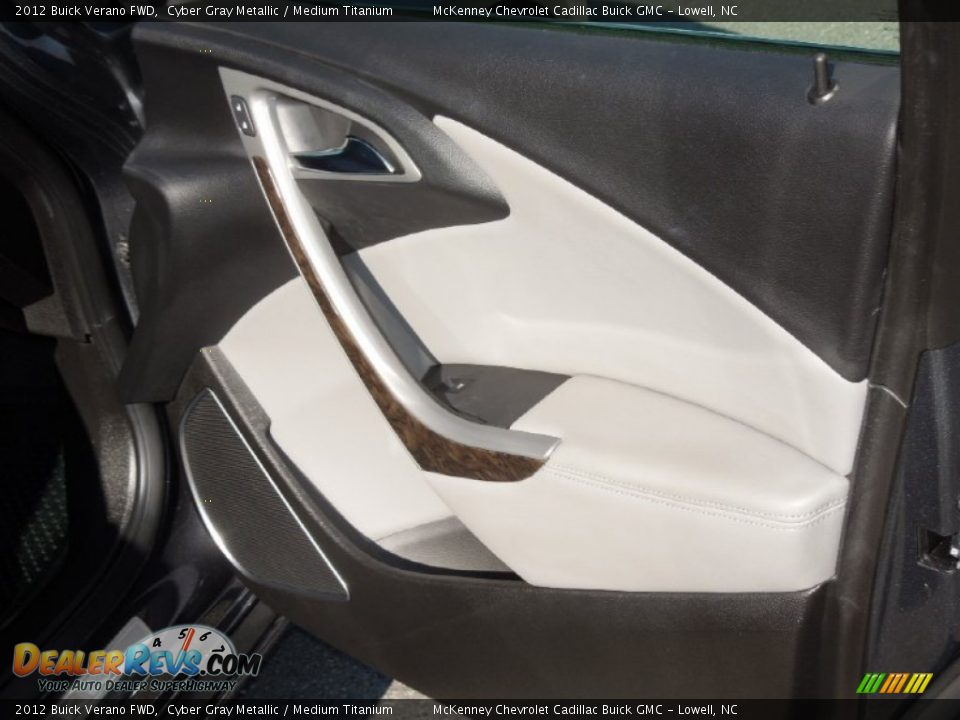2012 Buick Verano FWD Cyber Gray Metallic / Medium Titanium Photo #21