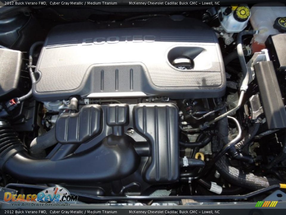 2012 Buick Verano FWD Cyber Gray Metallic / Medium Titanium Photo #23