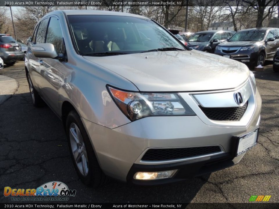 2010 Acura MDX Technology Palladium Metallic / Ebony Photo #3