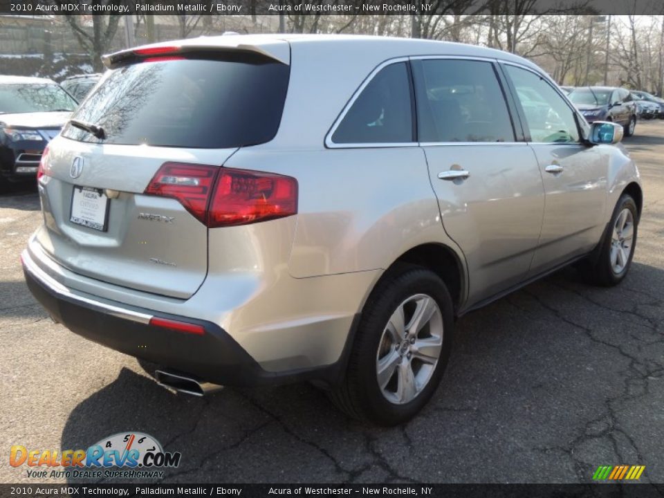 2010 Acura MDX Technology Palladium Metallic / Ebony Photo #5