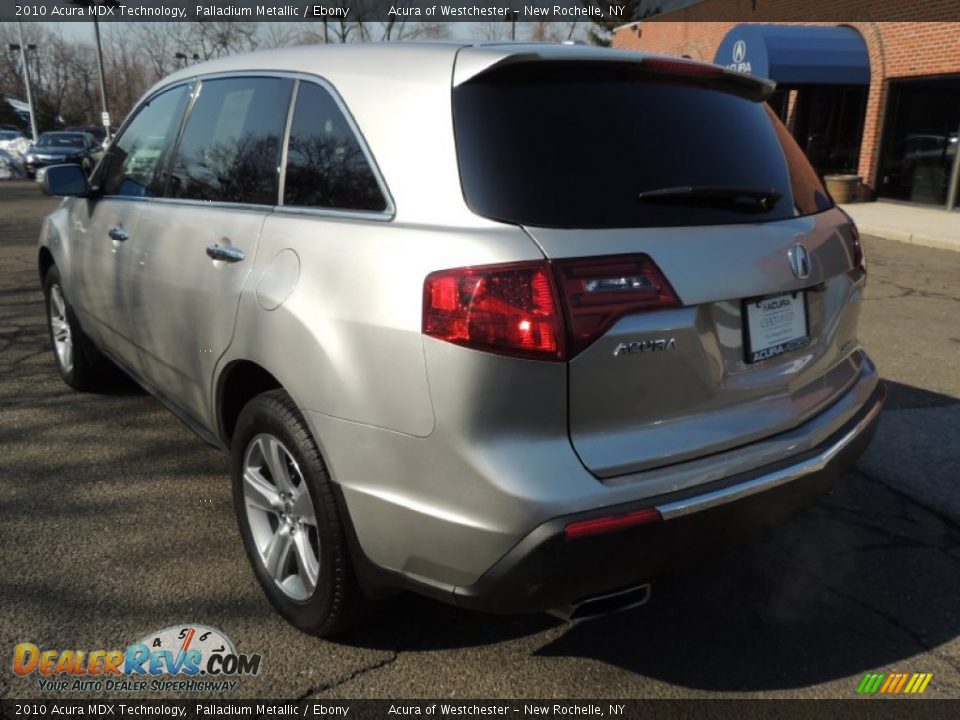 2010 Acura MDX Technology Palladium Metallic / Ebony Photo #7
