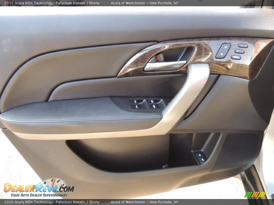 2010 Acura MDX Technology Palladium Metallic / Ebony Photo #8