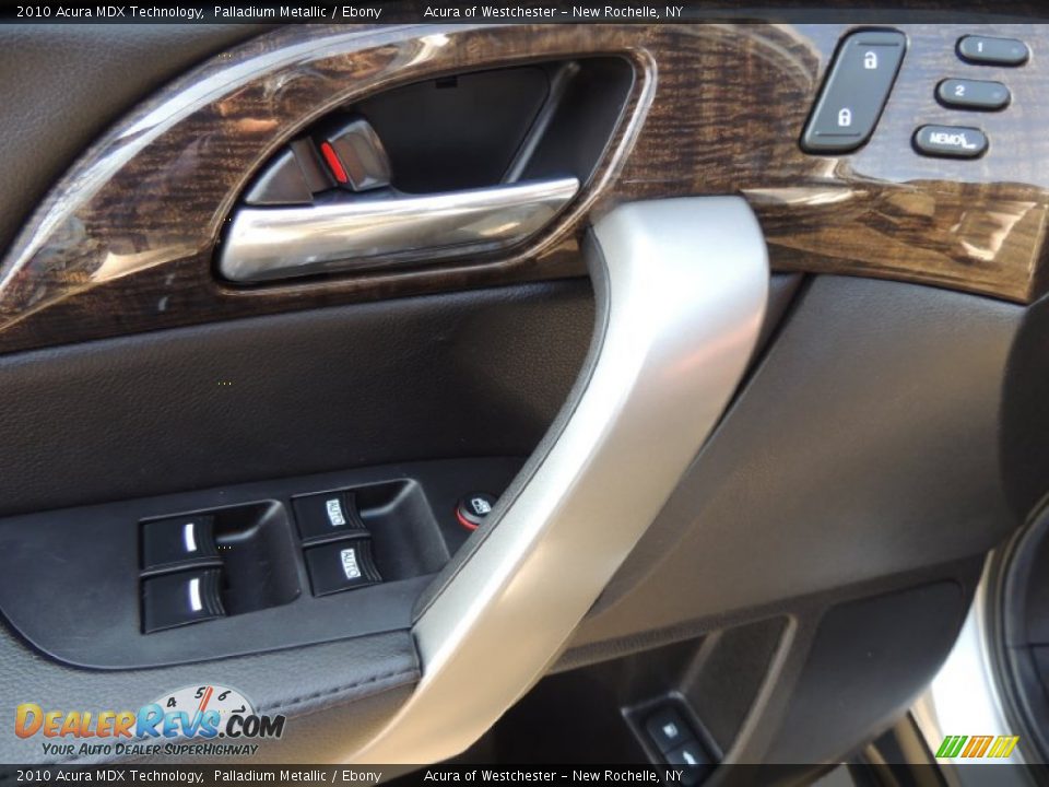 2010 Acura MDX Technology Palladium Metallic / Ebony Photo #9